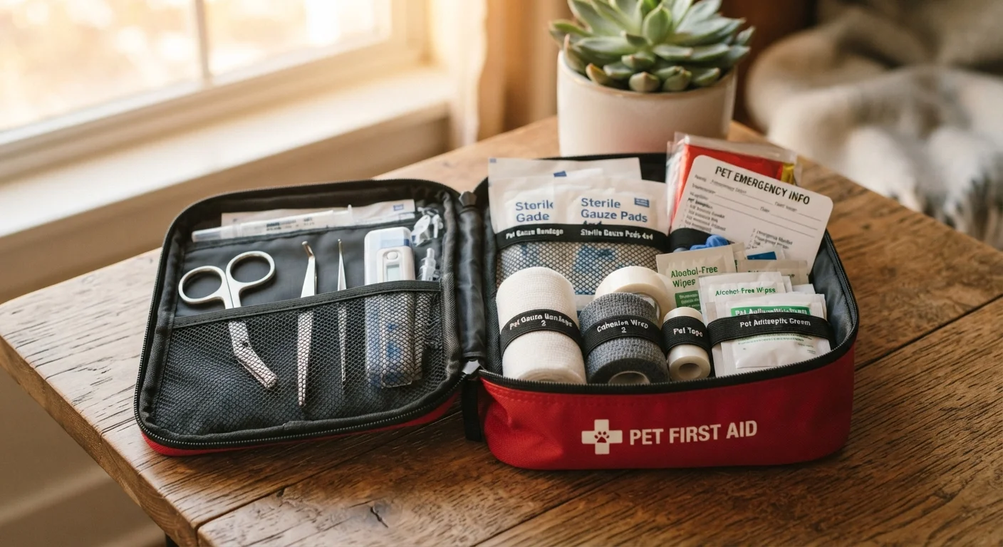 Building a Pet First Aid Kit — and Knowing When It's Not Enough