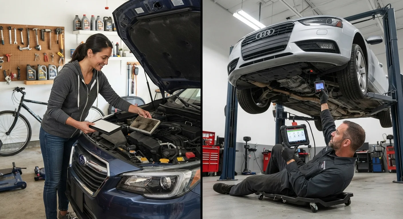 DIY Car Maintenance vs. Taking It to a Mechanic
