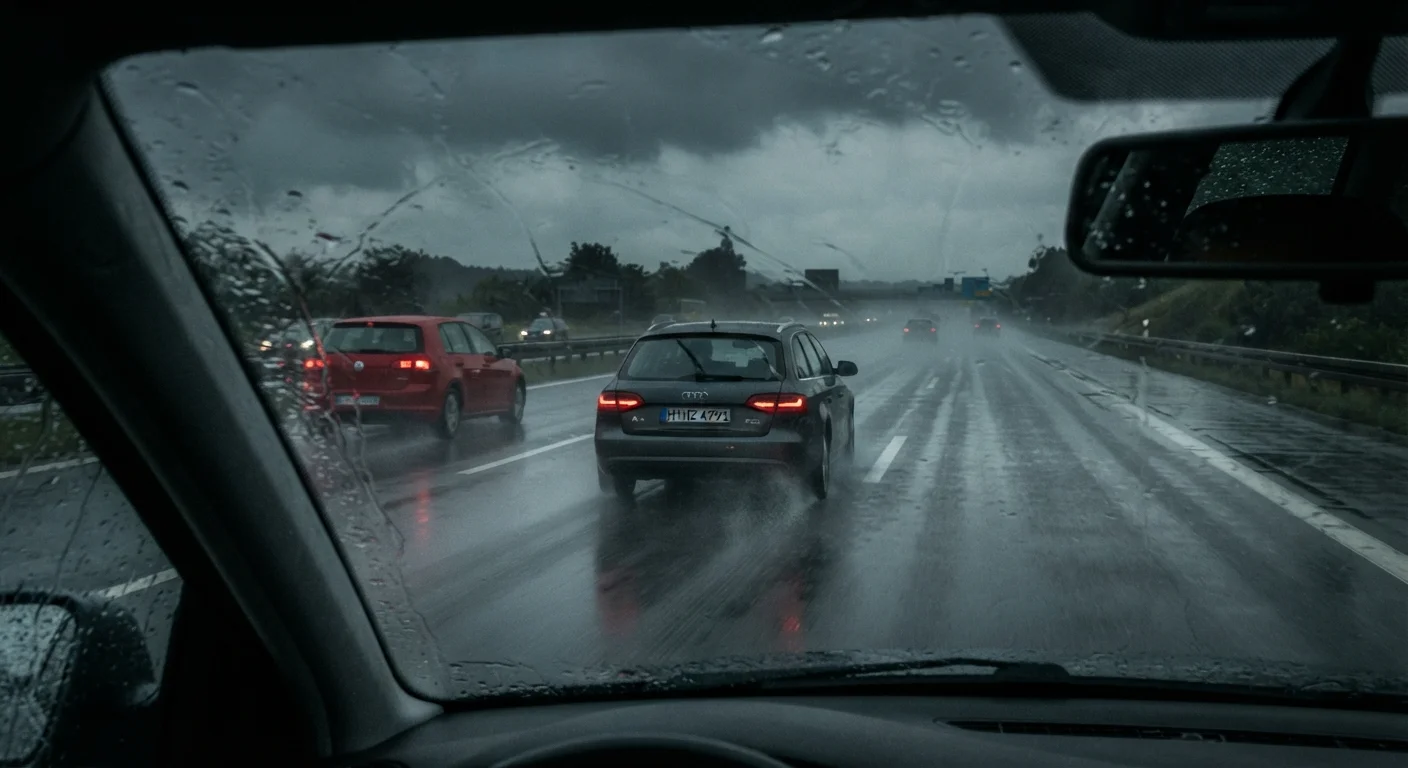 Driving in Heavy Rain: Managing Visibility, Hydroplaning, and Stopping Distance