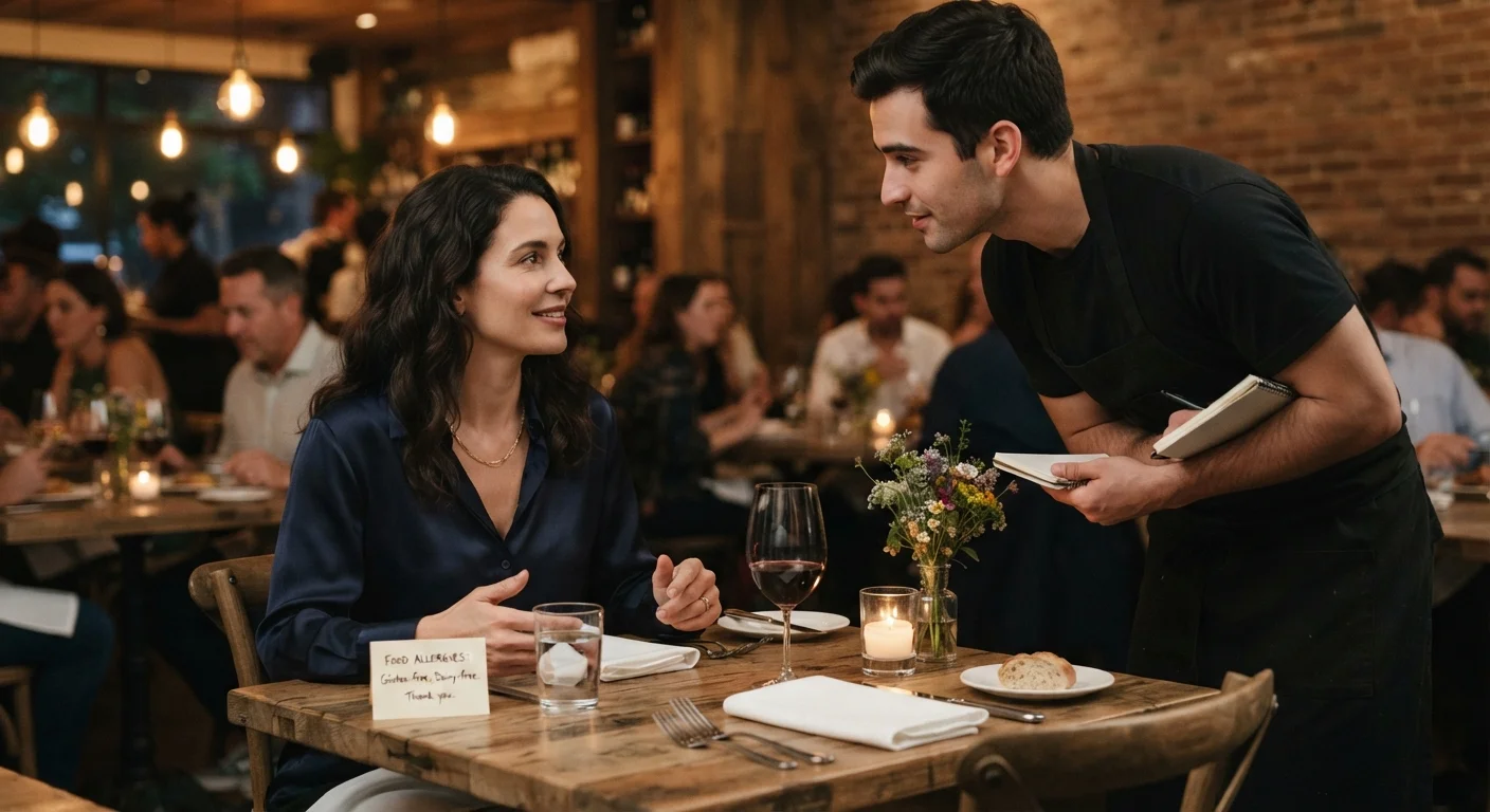 Eating Out With Food Allergies Without the Anxiety