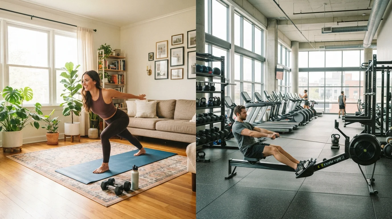Home Workouts vs. Gym Training: Weighing Your Options