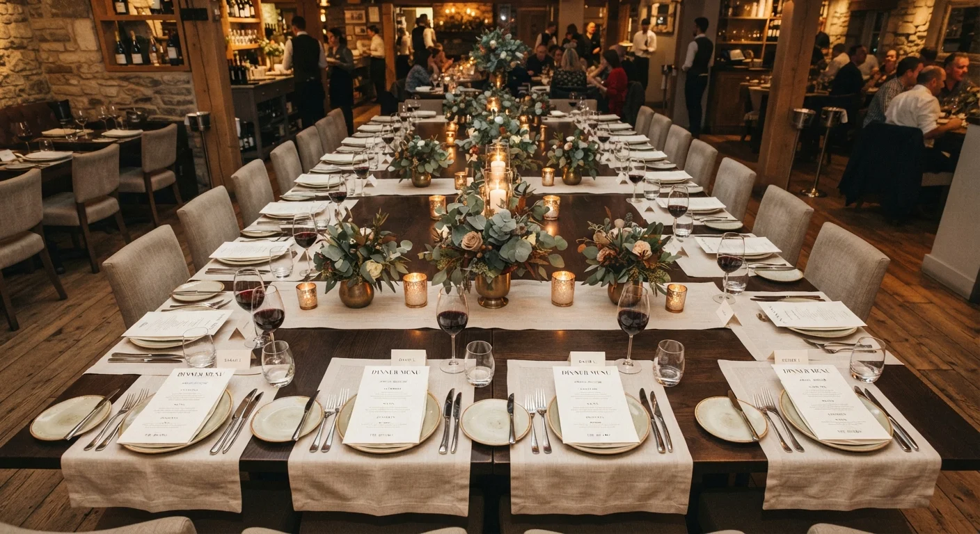 Large Group Dining: The Logistics Most People Forget to Plan