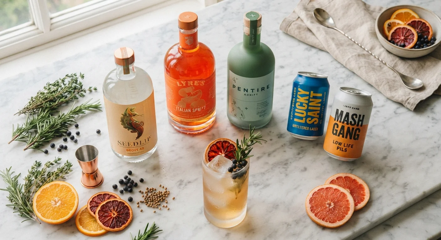Non-Alcoholic Spirits and Beer: What They Are and How They're Made