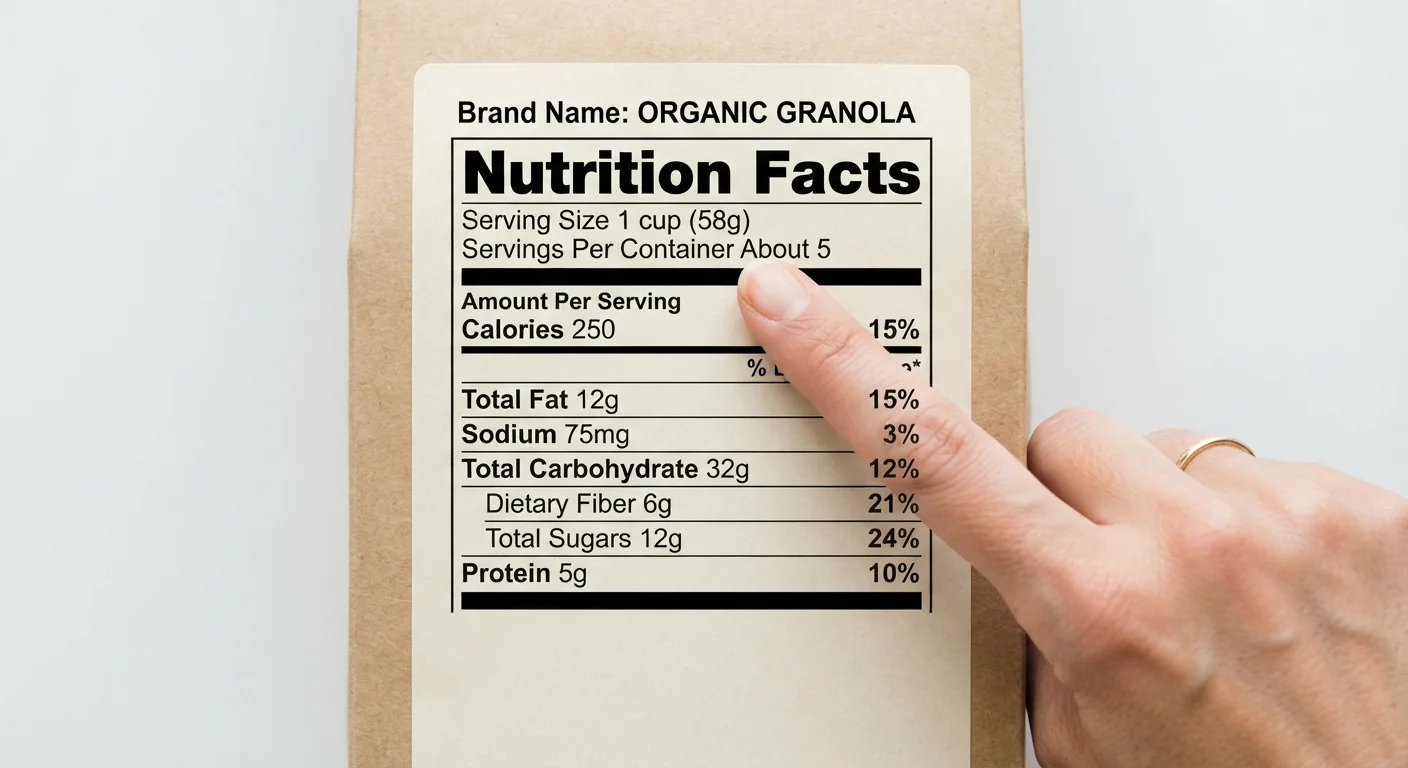 Reading a Nutrition Label Without Getting Confused