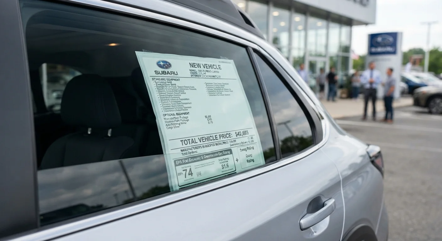 Sticker Price, Invoice Price, and Market Value: What the Numbers Mean