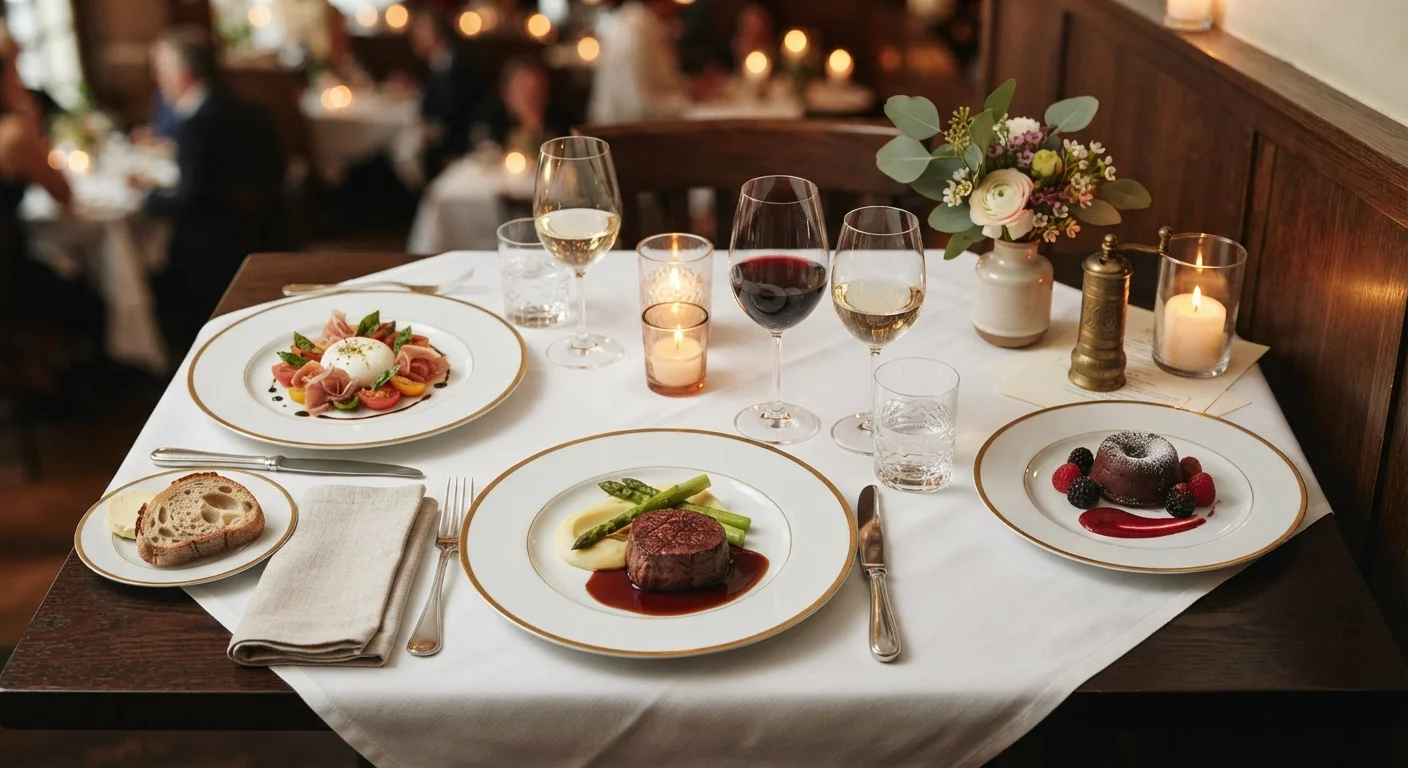 The Anatomy of a Well-Structured Restaurant Meal