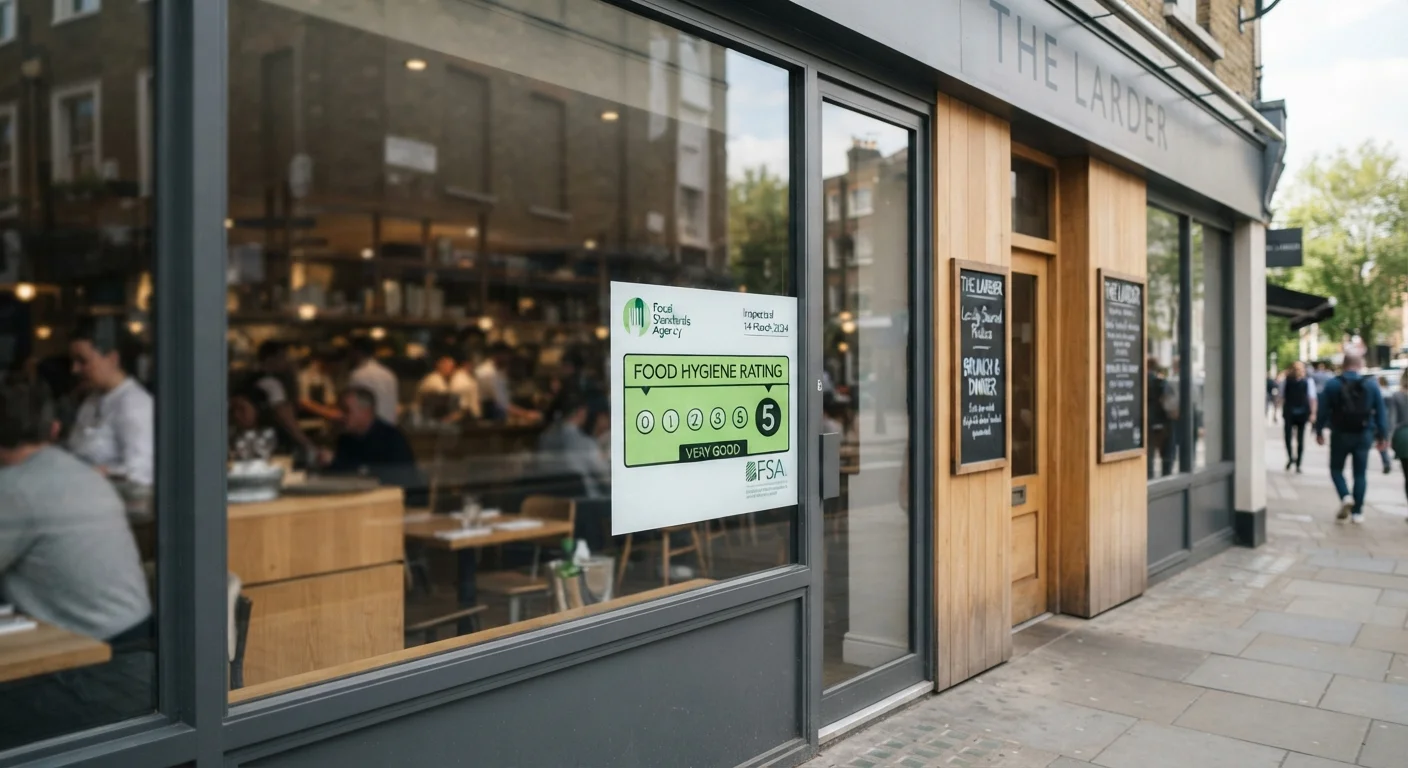 What Restaurant Hygiene Ratings Actually Mean