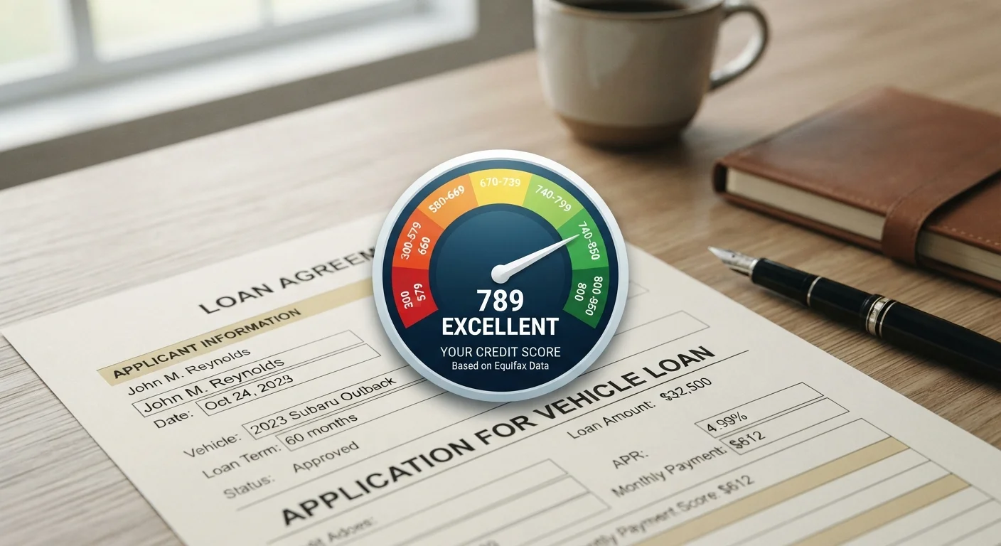 What Your Credit Score Actually Does to Your Auto Loan