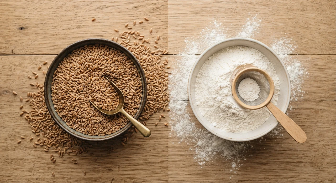Whole Grains vs. Refined Grains: What Changes When Wheat Gets Processed