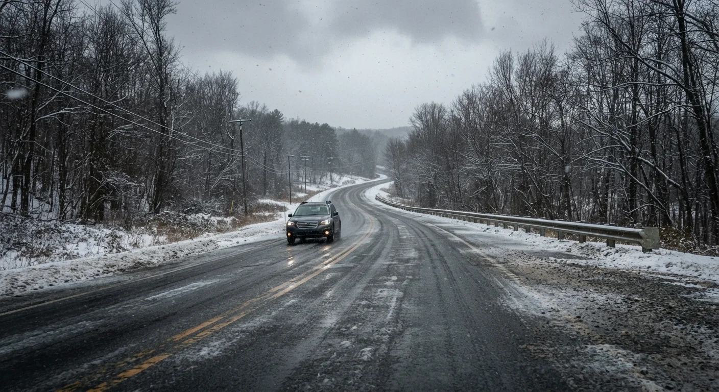 Winter Road Conditions: Ice, Snow, and Black Ice Explained